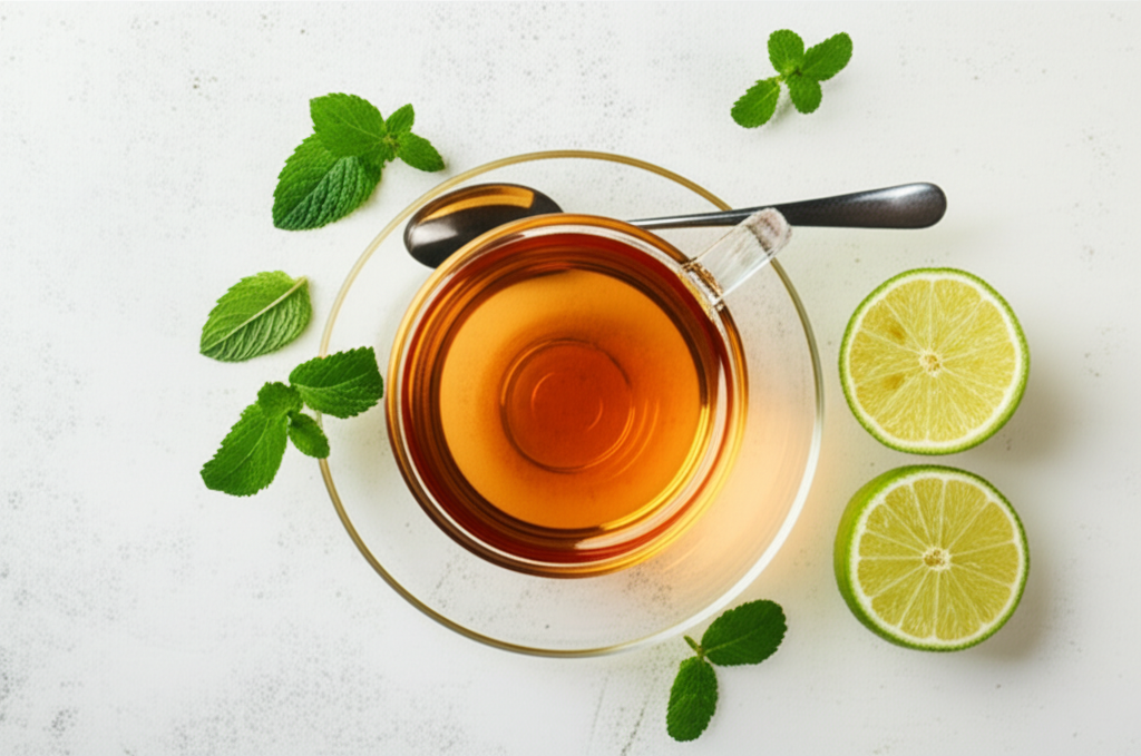 peppermint tea IBS timing dosage safety
