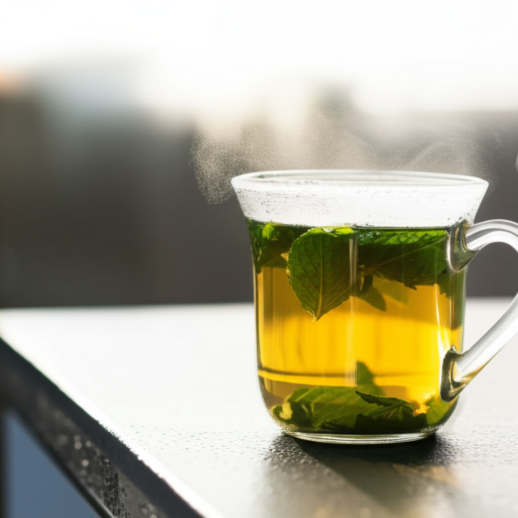 peppermint tea IBS timing dosage safety