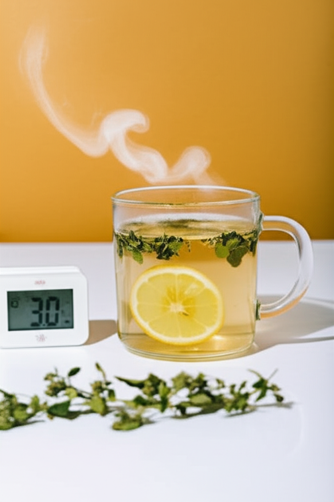 theanine lemon balm tea dosage timing